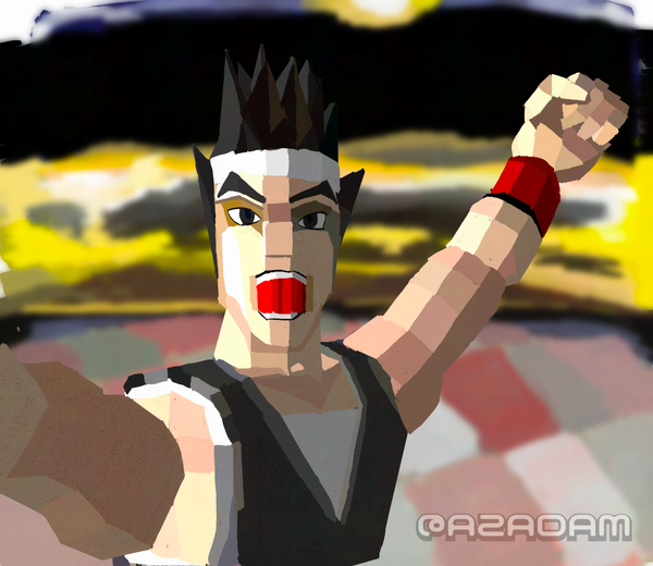 Virtua Fighter Art Study - Akira